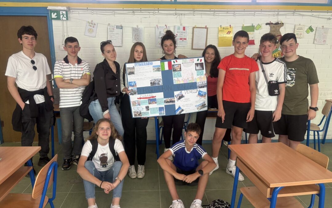 Školski izlet Burano-Murano-Venecija: projekt 8.b razred