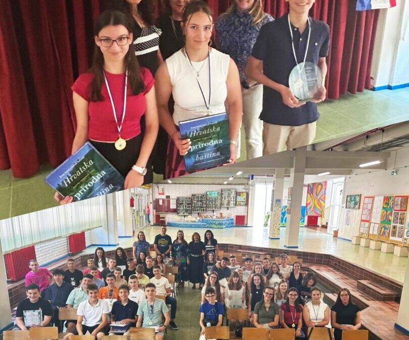 SVEČANA PODJELA SVJEDODŽBI UČENICIMA OSMIH RAZREDA