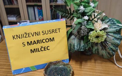 KNJIŽEVNI SUSRET S MARICOM MILČEC-9.4.2026.