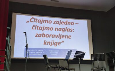  „ ČITAJMO ZAJEDNO,ČITAJMO NAGLAS- ZABORAVLJENE KNJIGE“