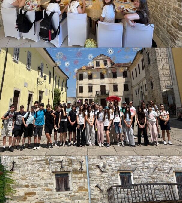 Šestaši na školskom izletu: Roč-Hum-Motovun-Poreč